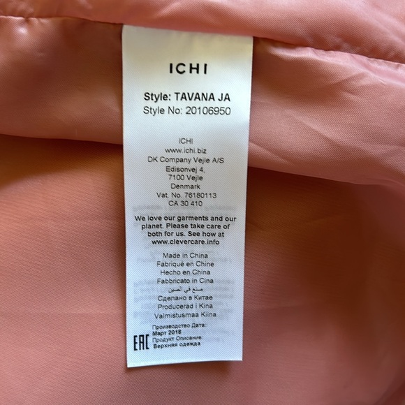 ICHI | Tavana Plush Faux Fur Coat - Picture 7 of 7